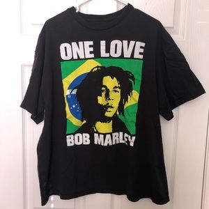 ****SOLD**** Bob Marley One Love Brazil Tee